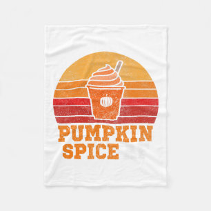 Pumpkin Spice Af Fun Men Husband Apparel Halloween Fleece Blanket