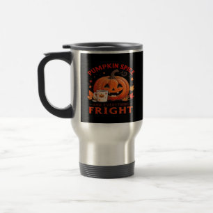 Pumpkin Spice And Everything Fright Halloween Desi Travel Mug