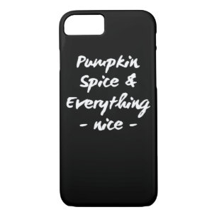 Pumpkin Spice And Everything Is Nice Essential Case-Mate iPhone Case