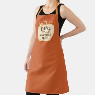 Pumpkin Spice and Everything Nice  Apron