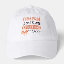 Pumpkin Spice and Everything Nice Cute Fall Bow