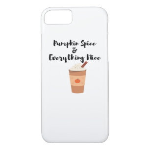 Pumpkin Spice And Everything Nice Cute Slogan Case-Mate iPhone Case