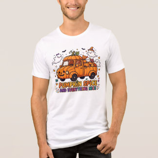 Pumpkin Spice And Everything Nice Fall Truck Shirt