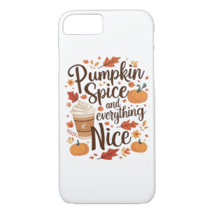 Pumpkin Spice And Everything Nice Funny Essential Case-Mate iPhone Case