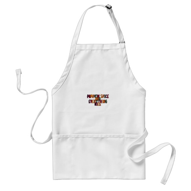 Pumpkin Spice And Everything Nice - Funny Quote Fo Standard Apron (Front)