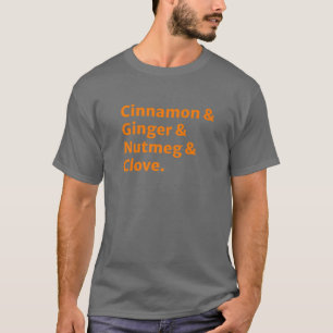 Pumpkin Spice And Everything Nice Halloween And Fa T-Shirt