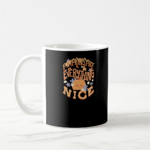 Pumpkin Spice And Everything Nice Slogan Basic Coffee Mug