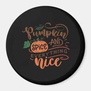 Pumpkin Spice And Everything Nice Sloth Magnet
