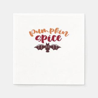 Pumpkin Spice And Everything Nice Viral Slogan & Q Napkin