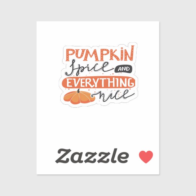 Pumpkin Spice And Latte (Sheet)