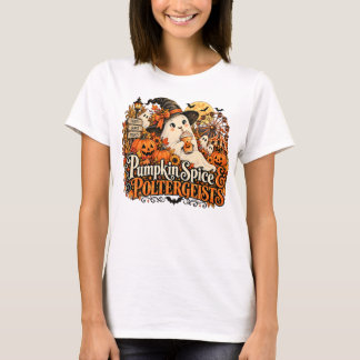 Pumpkin spice and Poltergeist tshirt