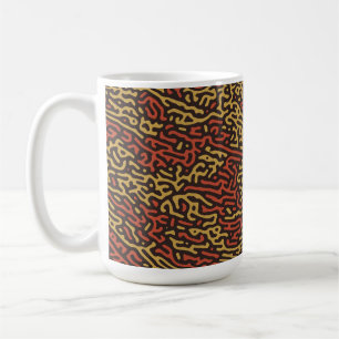 Pumpkin Spice Camouflage Autumn Colour Pattern Coffee Mug