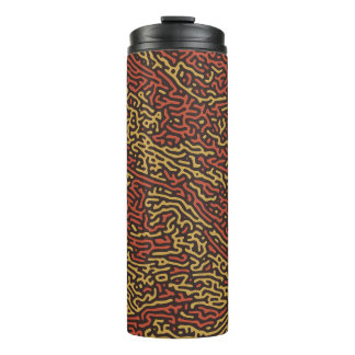 Pumpkin Spice Camouflage Autumn Colour Pattern Thermal Tumbler