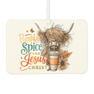 Pumpkin Spice.... Car Air Freshener