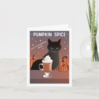Pumpkin Spice Card
