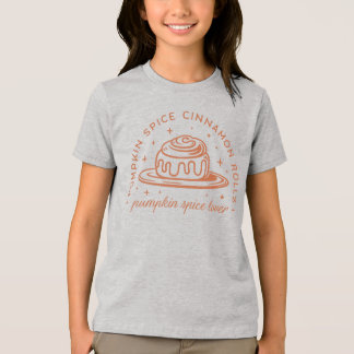 Pumpkin Spice Cinnamon Rolls Tri-Blend Shirt