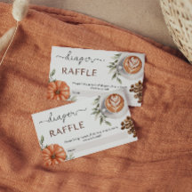 Pumpkin Spice Coffee Baby is Brewing Diaper Raffle