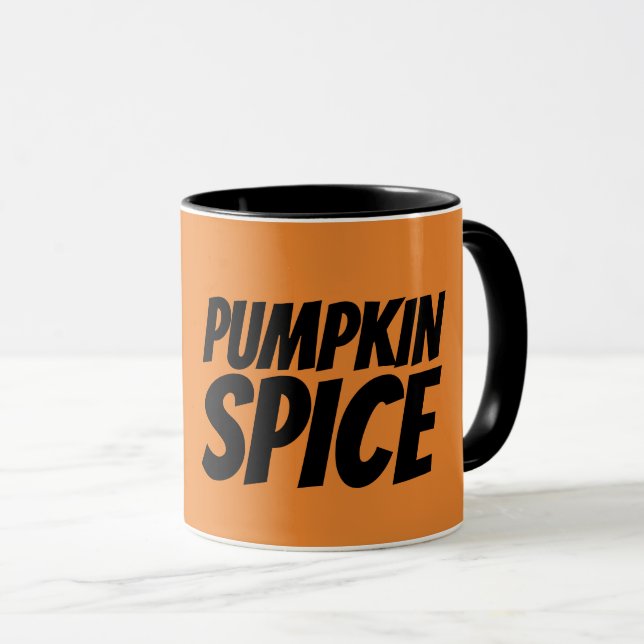 PUMPKIN SPICE Coffee Mugs (Front Right)