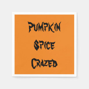 Pumpkin Spice Crazed Napkin