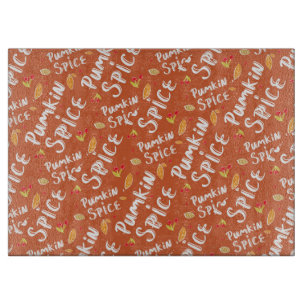 Pumpkin Spice  Cutting Board
