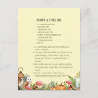 Pumpkin Spice Dip Recipe  