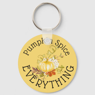 Pumpkin Spice Everything Coffee Mug Keychain