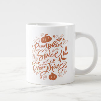 Pumpkin Spice Everything Large Coffee Mug