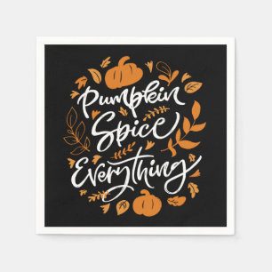 Pumpkin Spice Everything Napkin