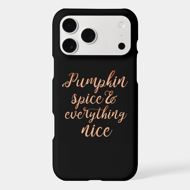 Pumpkin spice & everything nice (Back)