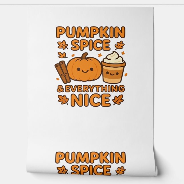 Pumpkin Spice & Everything Nice – Cosy Autumn Fall Wallpaper (Unrolling)