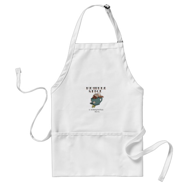 Pumpkin Spice & Everything Nice Essential Standard Apron (Front)