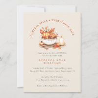 Pumpkin Spice & Everything Nice – Fall Baby Shower
