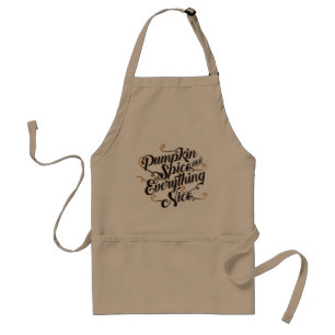 Pumpkin spice & everything nice standard apron