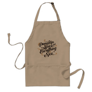 Pumpkin spice & everything nice standard apron
