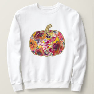 Pumpkin Spice & Everything Nice: Watercolor Autumn Sweatshirt