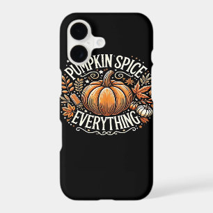 Pumpkin Spice Everything Slogan Quote