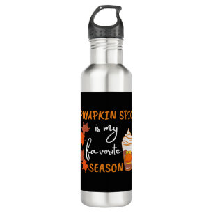 Pumpkin Spice Fall Season Autumn 710 Ml Water Bottle