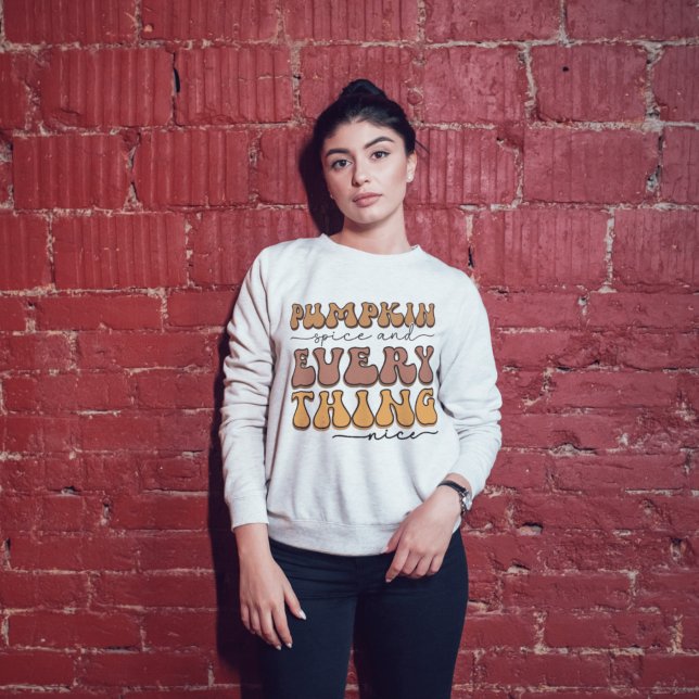 Pumpkin Spice Fall Sweatshirt (Creator Uploaded)