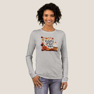 Pumpkin Spice & Fall Vibes Tri-Blend Shirt