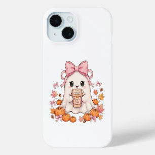 Pumpkin Spice Ghostie Phone Case Coquette Ghost