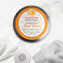 Pumpkin Spice Homemade Body Butter or Jelly Label
