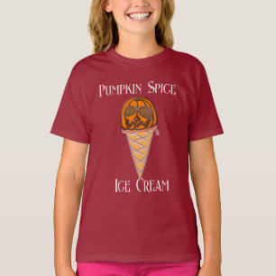 Pumpkin Spice Ice Cream T-Shirt