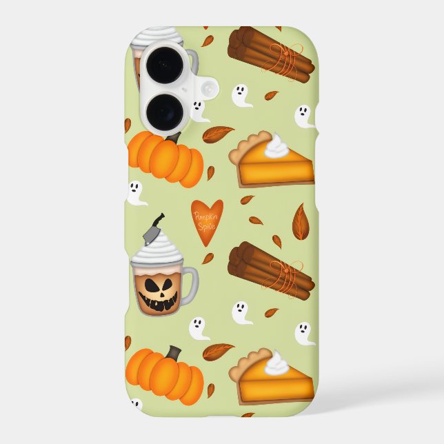 Pumpkin Spice iPhone case (Back)