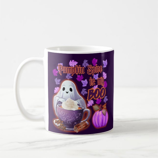 Pumpkin Spice is my Boo Coffee Mug (Left)
