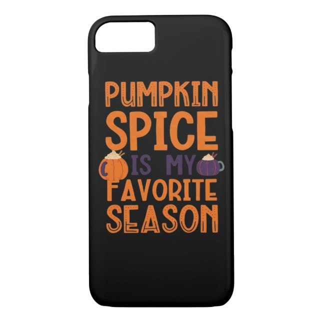 Pumpkin Spice Is My Favourite Season Essential Case-Mate iPhone Case (Back)