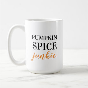 Pumpkin Spice Junkie Coffee Mug