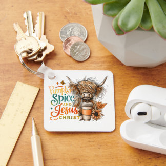 Pumpkin Spice.... Key Ring