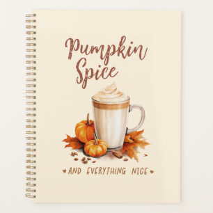 Pumpkin Spice – Latte & Autumn Foliage Planner