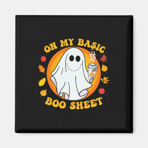 Pumpkin Spice Latte Fall Vibe Halloween Fun Basic Magnet