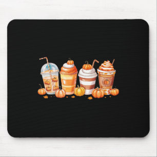 Pumpkin Spice Latte Mouse Pad